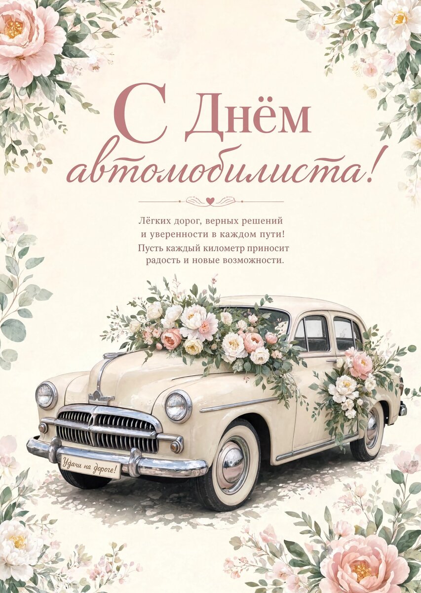 откртыка с Днем Автомобилиста-13