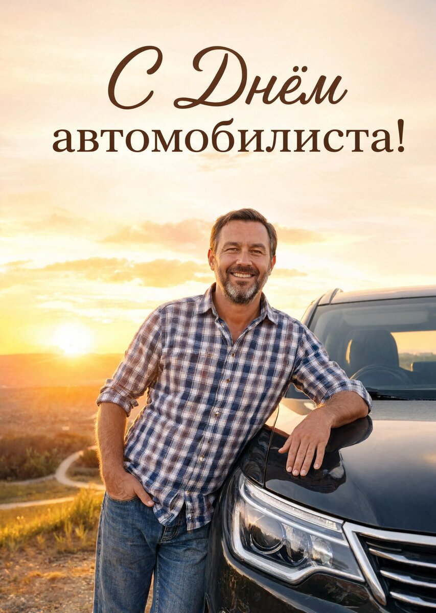 откртыка с Днем Автомобилиста-15