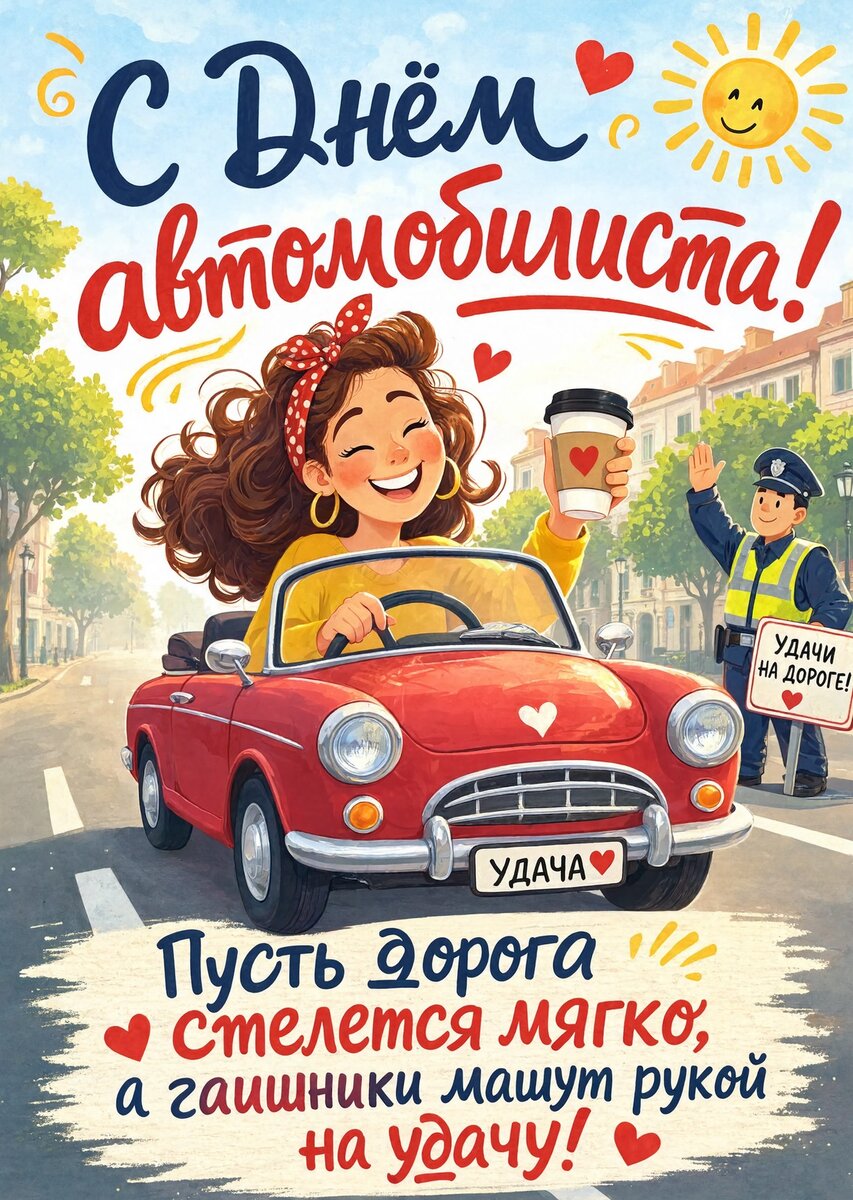 откртыка с Днем Автомобилиста-16