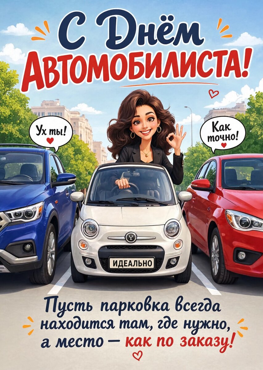 откртыка с Днем Автомобилиста-23