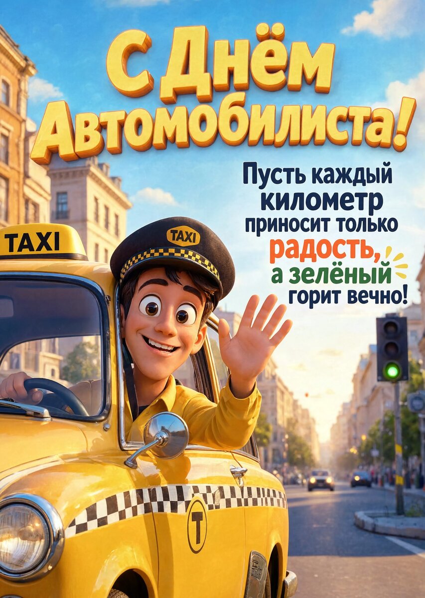 откртыка с Днем Автомобилиста-27