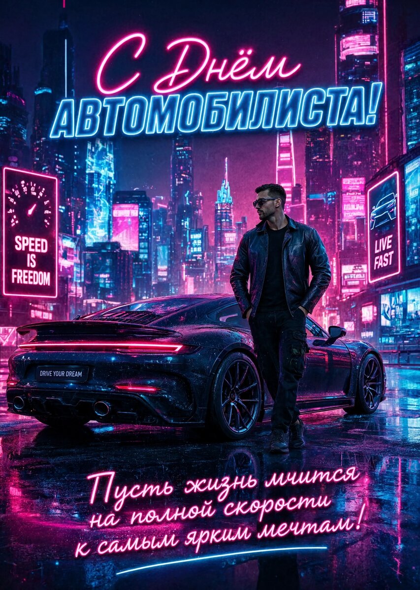 откртыка с Днем Автомобилиста-4