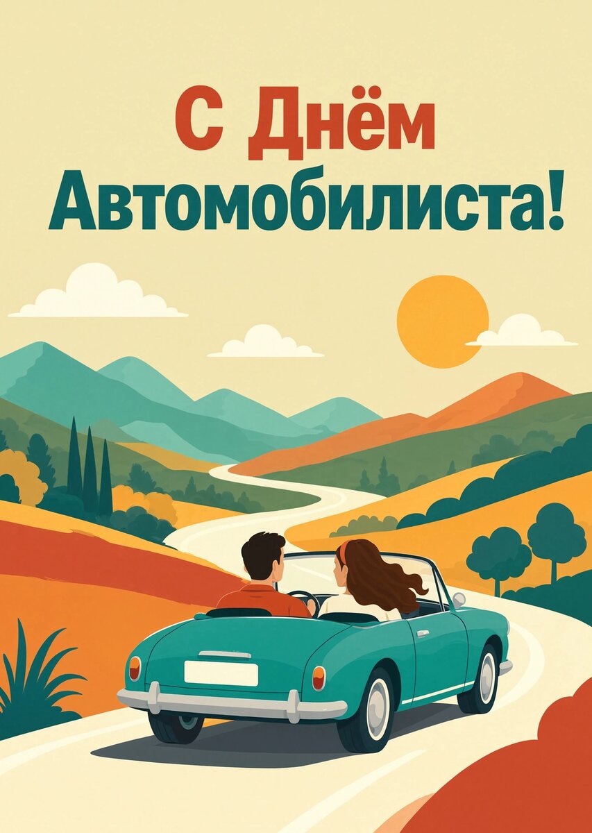 откртыка с Днем Автомобилиста-46