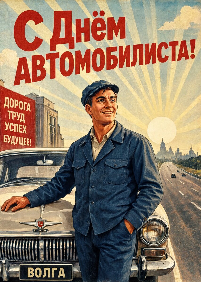 откртыка с Днем Автомобилиста-48