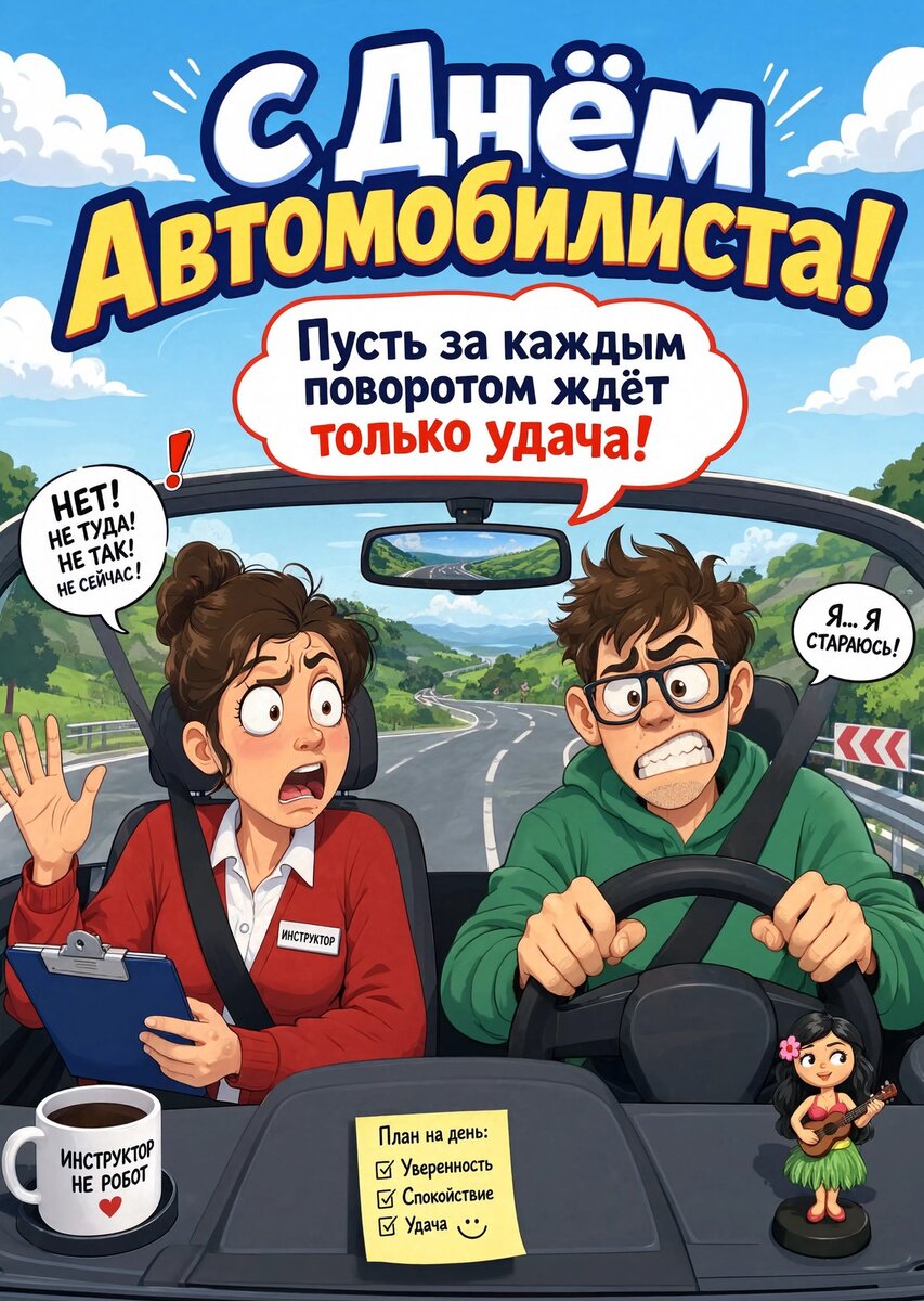 откртыка с Днем Автомобилиста-54