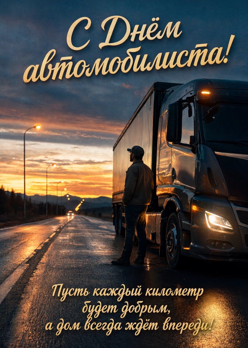 откртыка с Днем Автомобилиста-8