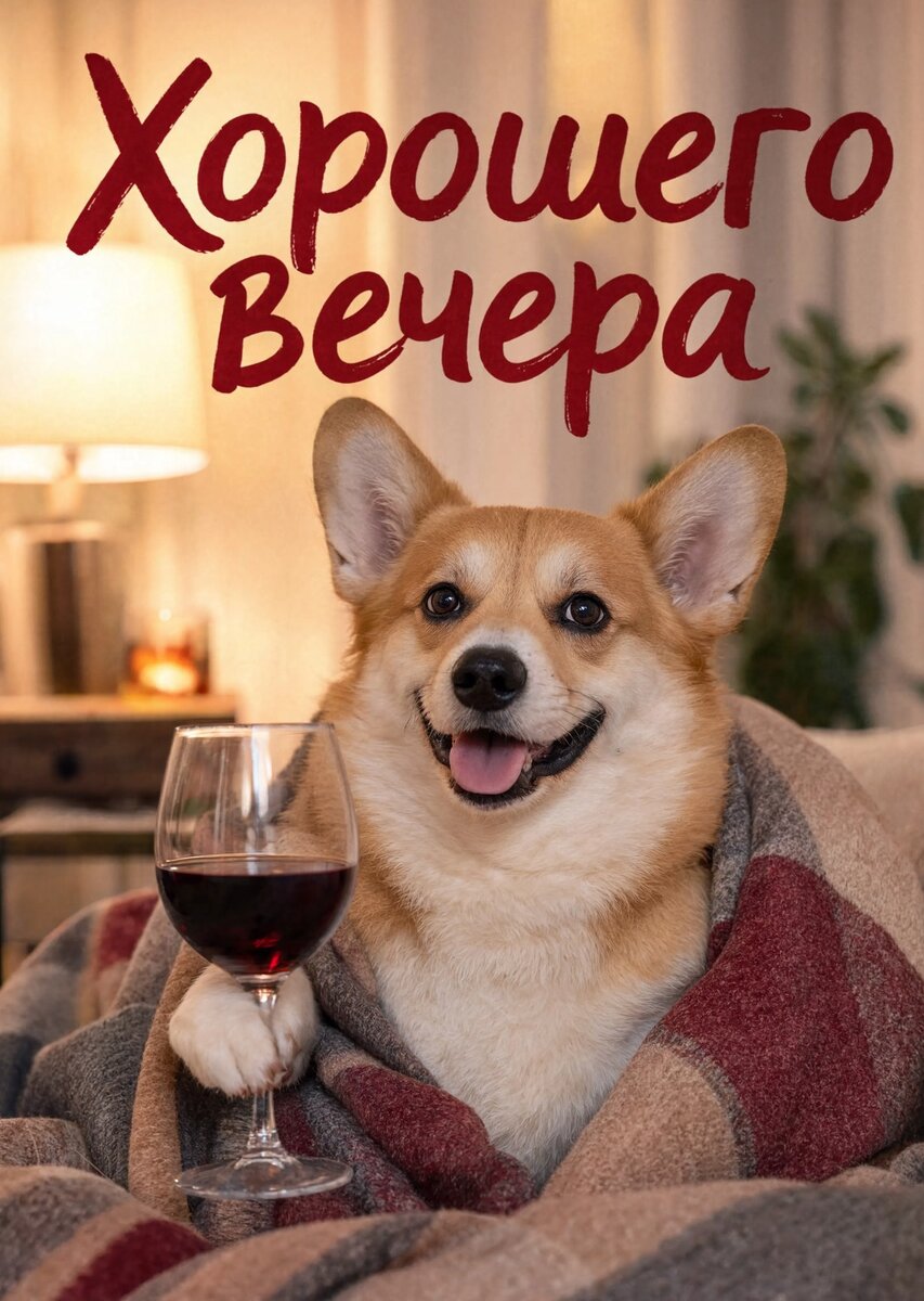 Открытка Доброго вечера #108