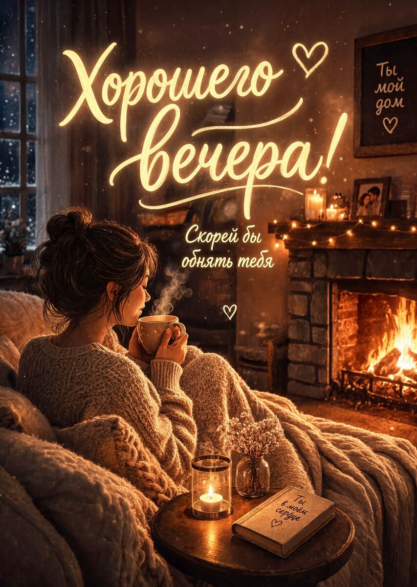 Открытка Доброго Вечера #27