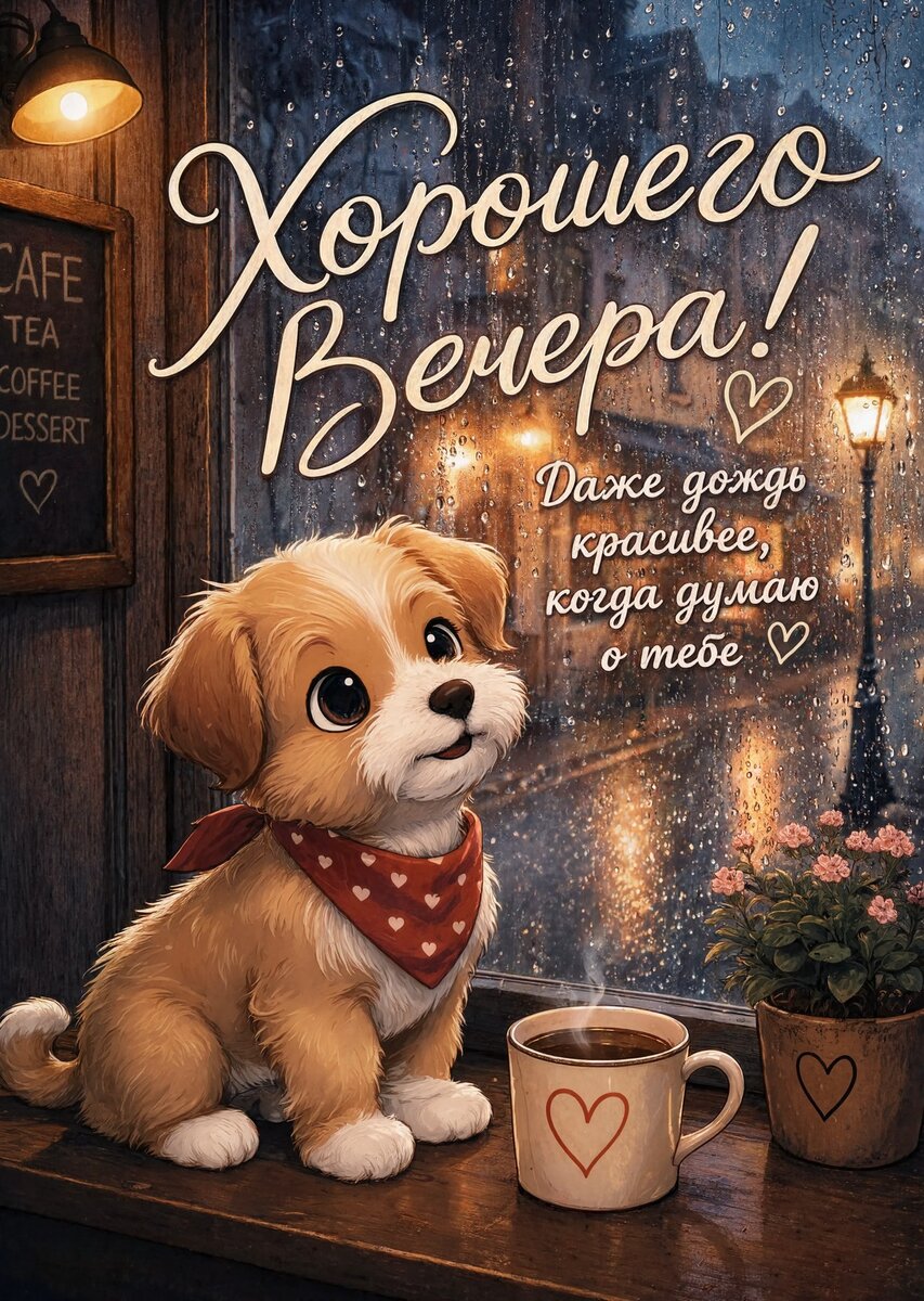 Открытка Доброго Вечера #29