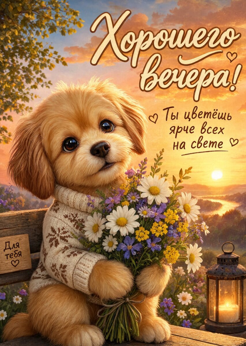 Открытка Доброго Вечера #31