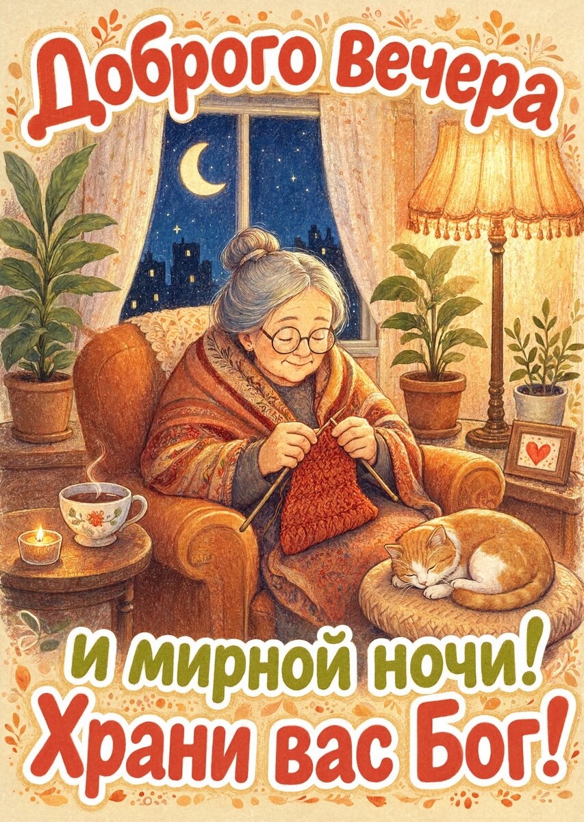 Открытка Доброго Вечера #39