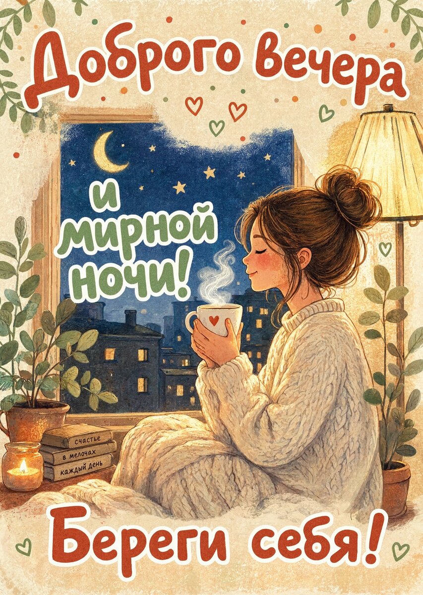 Открытка Доброго Вечера #41