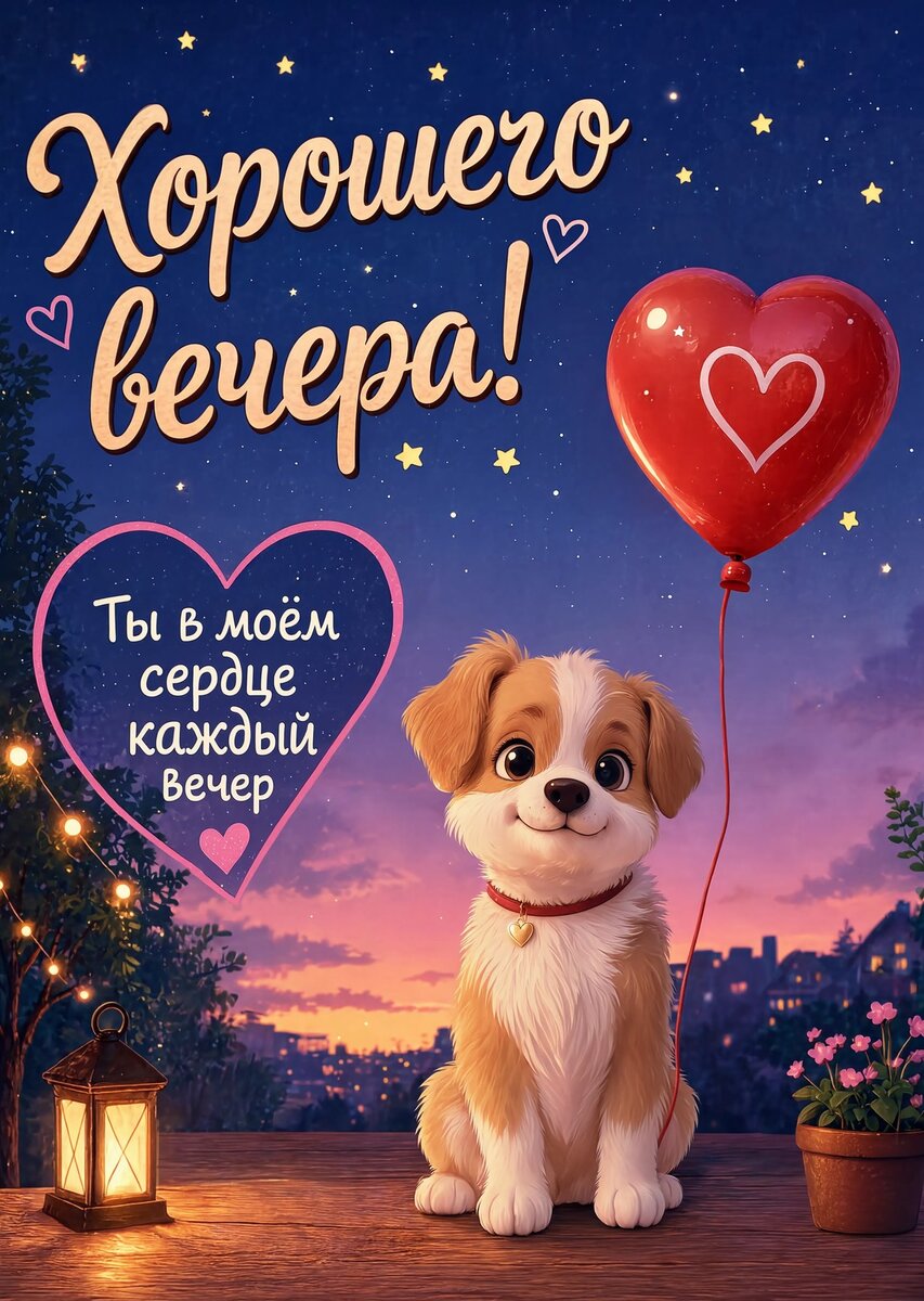 Открытка Доброго Вечера #49