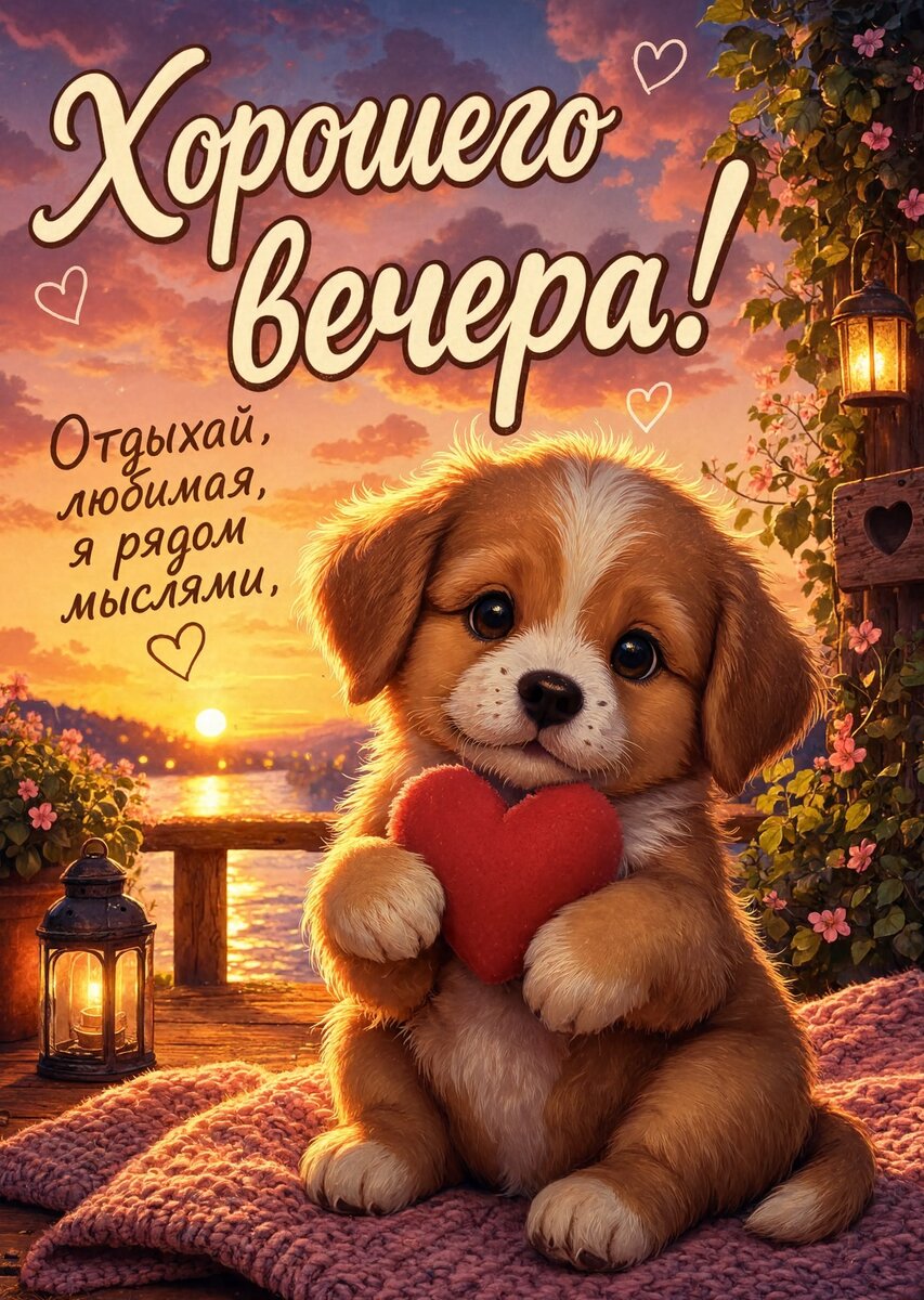 Открытка Доброго Вечера #53