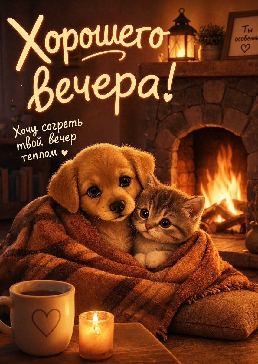 Открытка Доброго Вечера #55