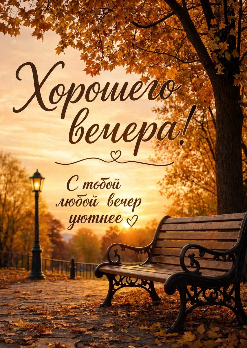 Открытка Доброго Вечера #59