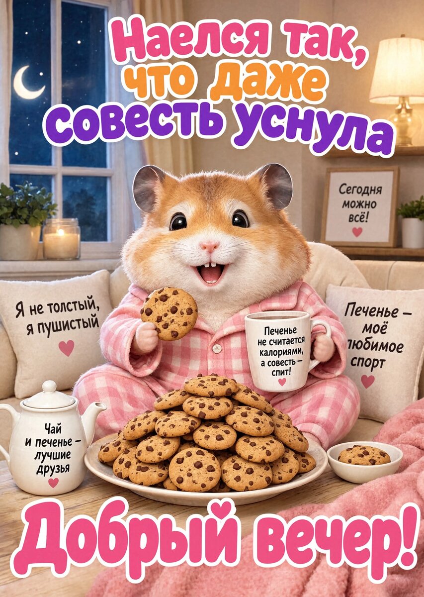 Открытка Доброго Вечера #67