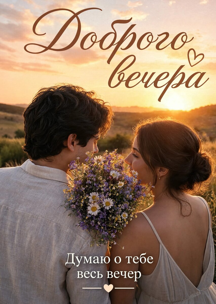 Открытка Доброго Вечера #69