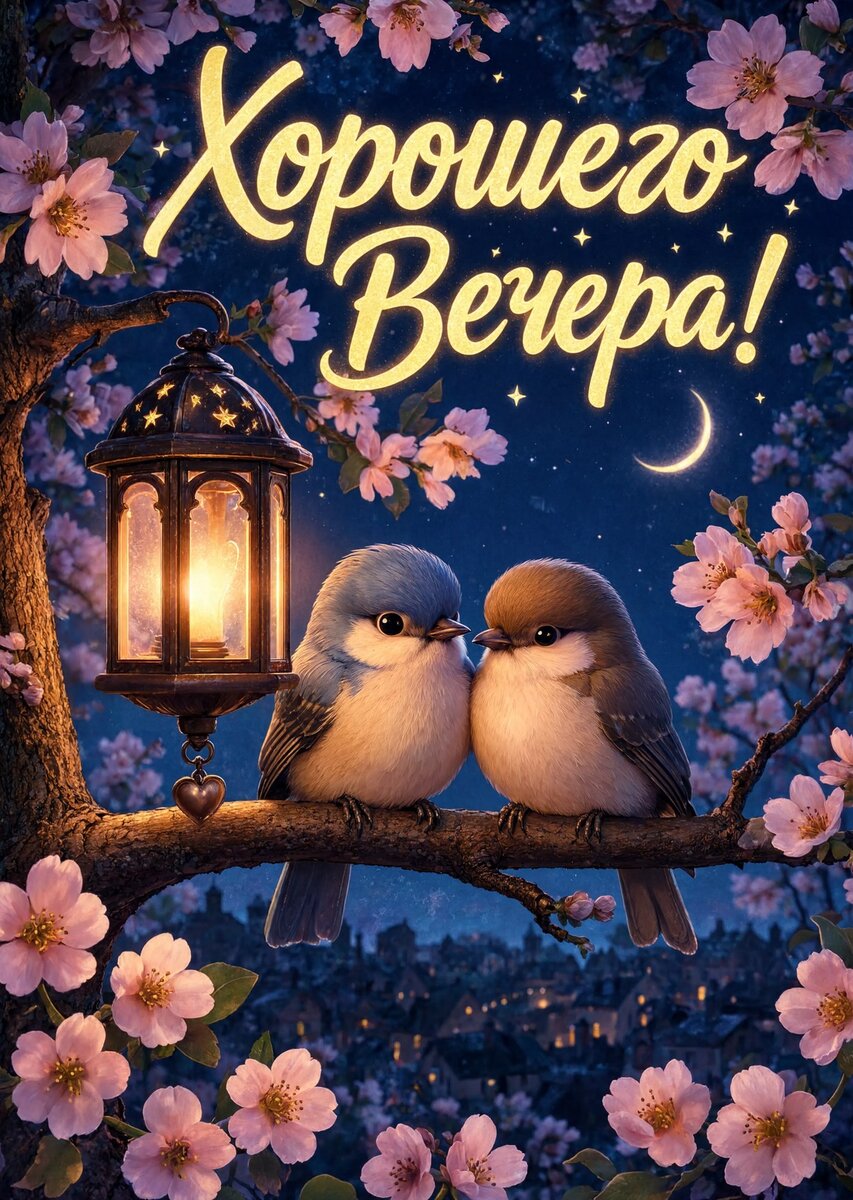 Открытка Доброго вечера #73