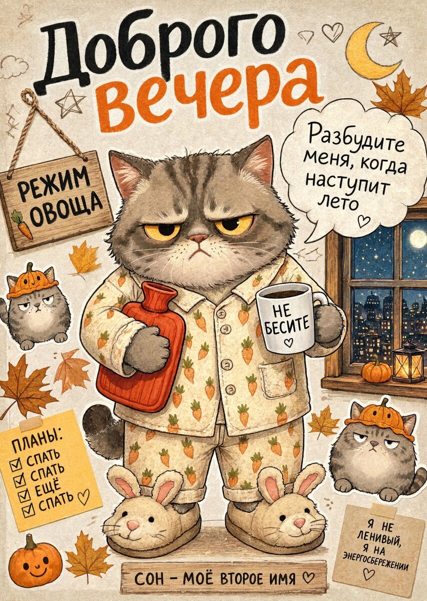 Открытка Доброго вечера #80