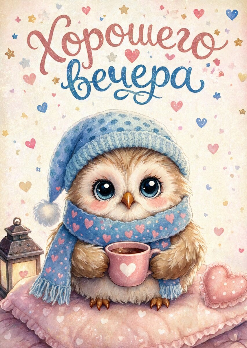 Открытка Доброго вечера #83