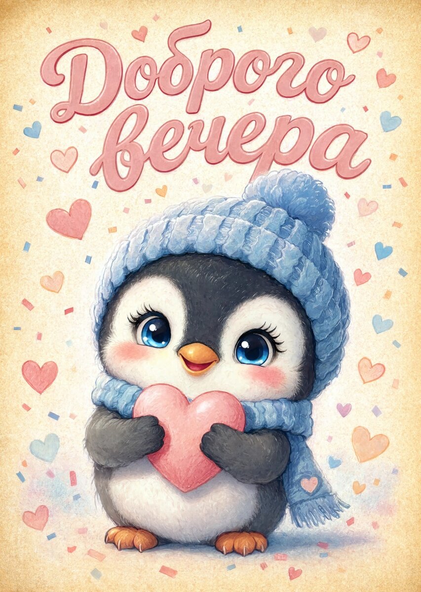 Открытка Доброго вечера #86