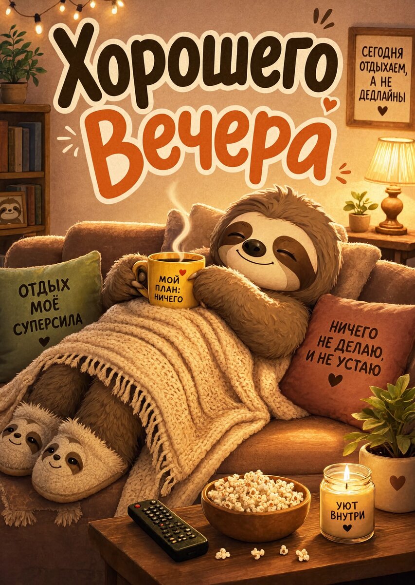 Открытка Доброго вечера #94