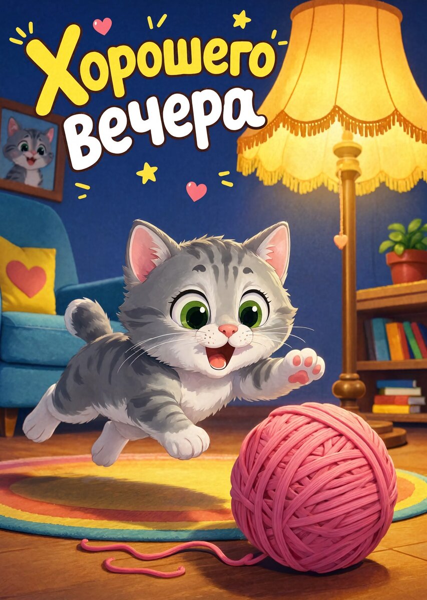 Открытка Доброго вечера #97