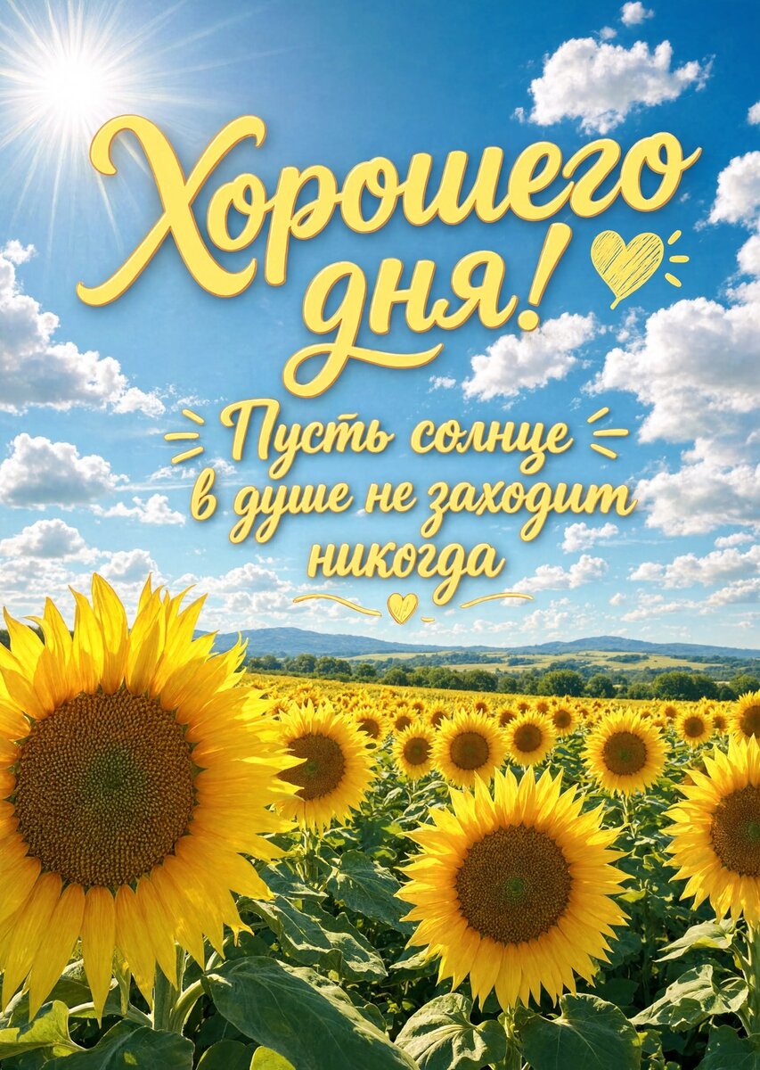 Открытка "Хорошего дня" #102