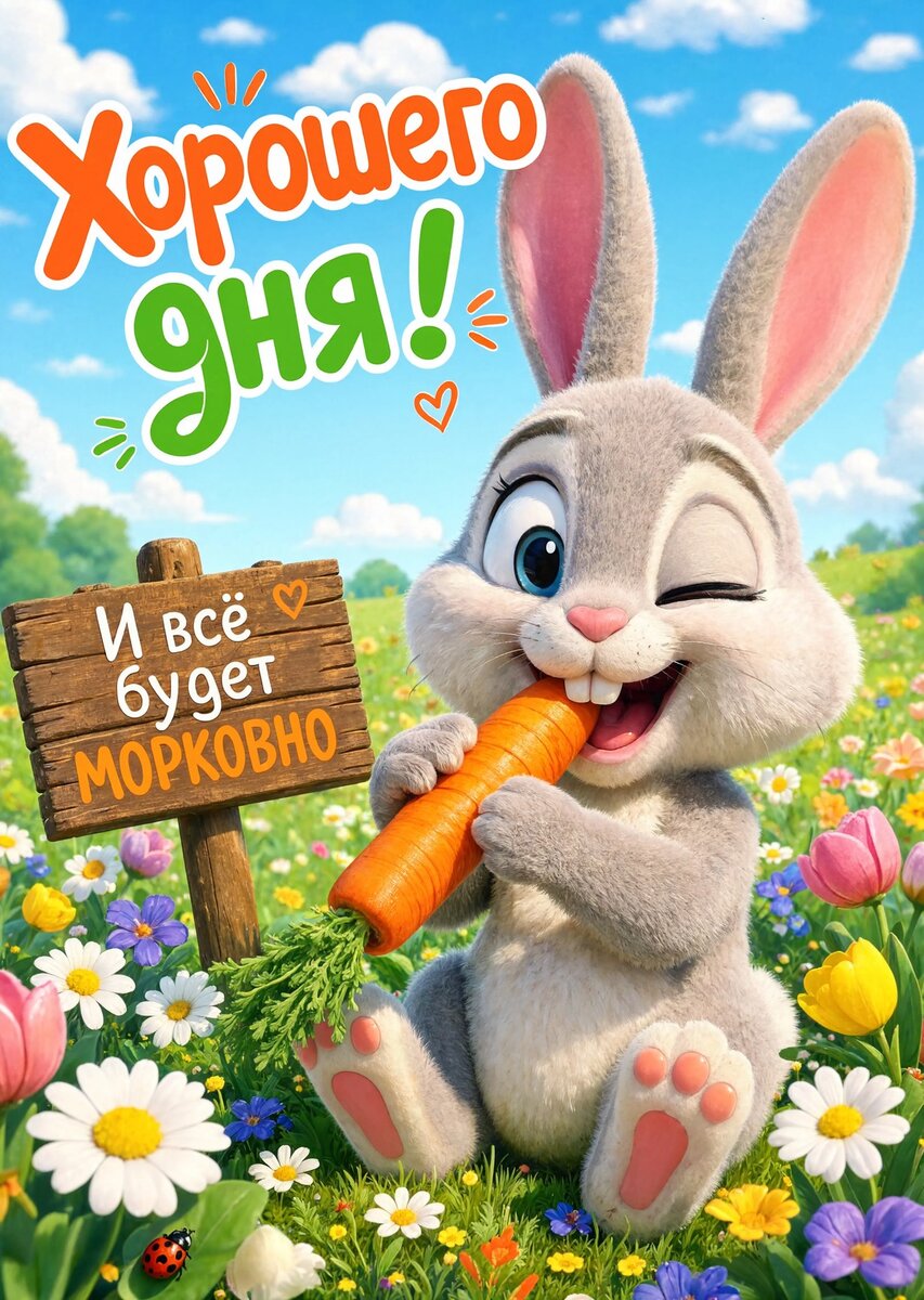 Открытка "Хорошего дня" #103
