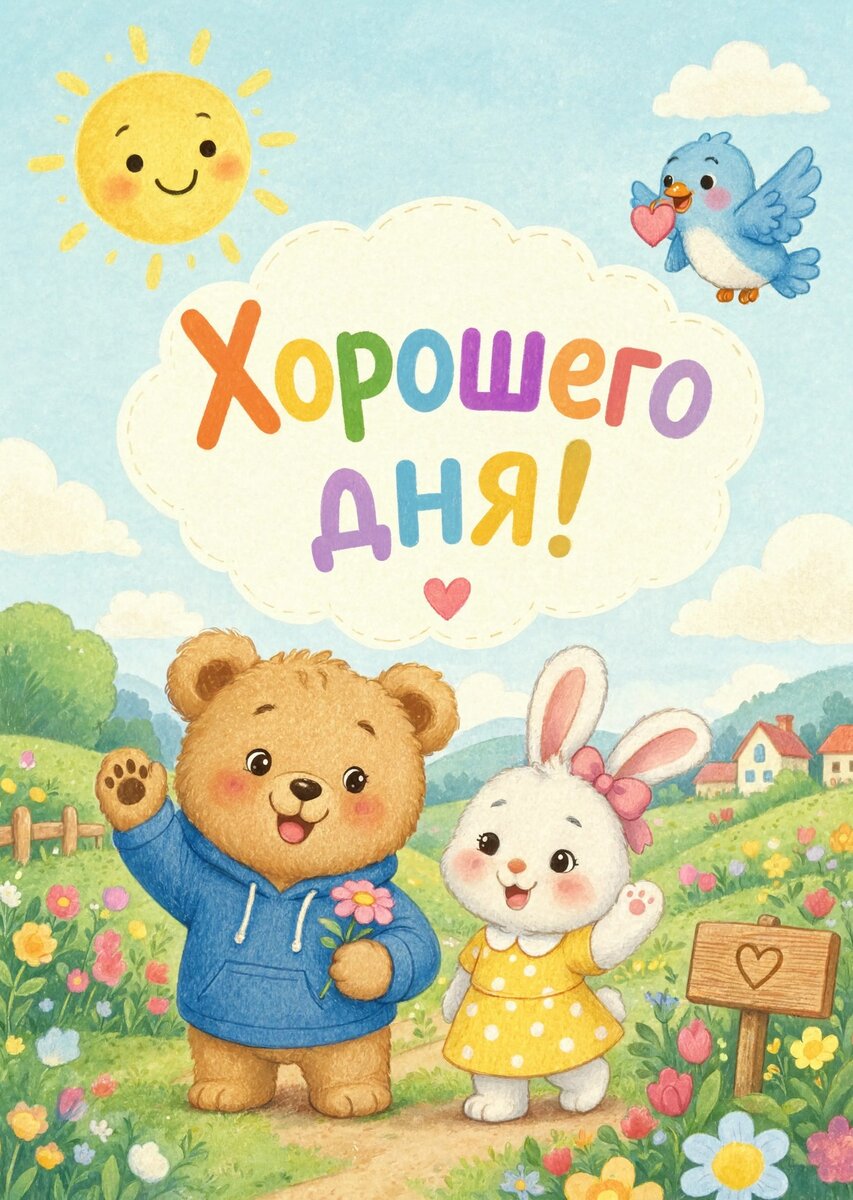 Открытка "Хорошего дня" #126