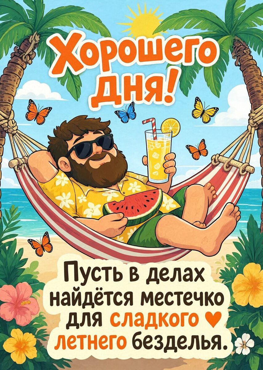 Открытка "Хорошего дня" #152