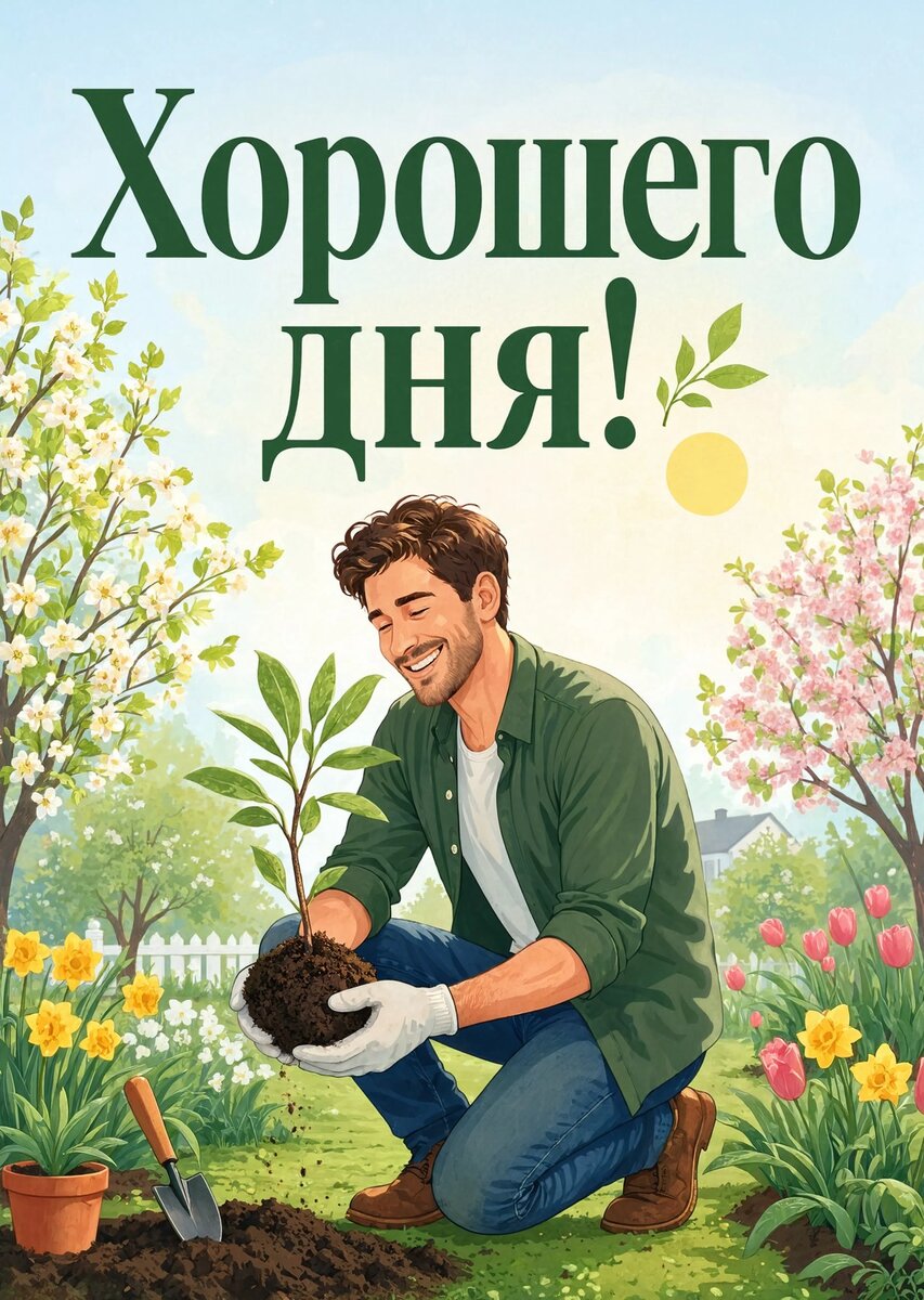 Открытка "Хорошего дня" #154