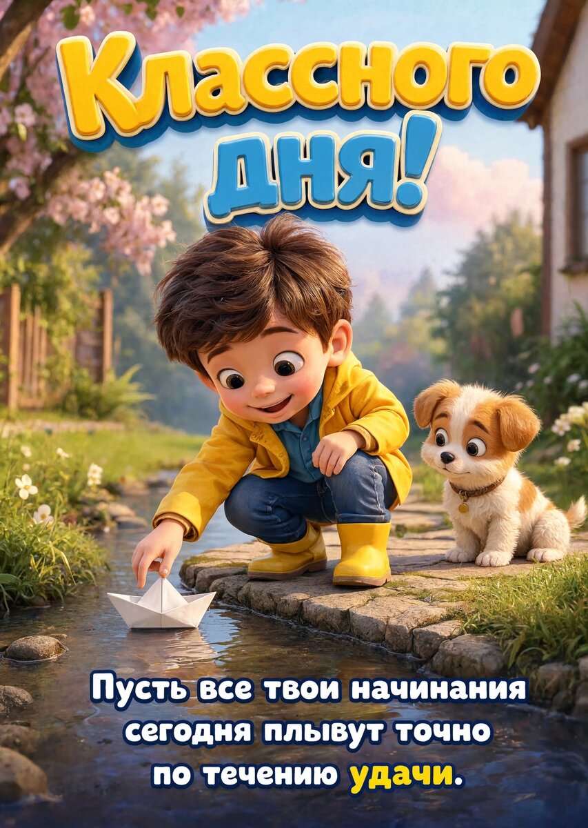 Открытка "Хорошего дня" #201
