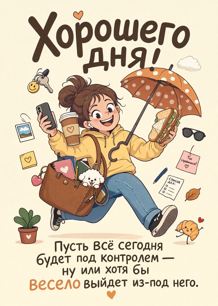 Открытка "Хорошего дня" #205