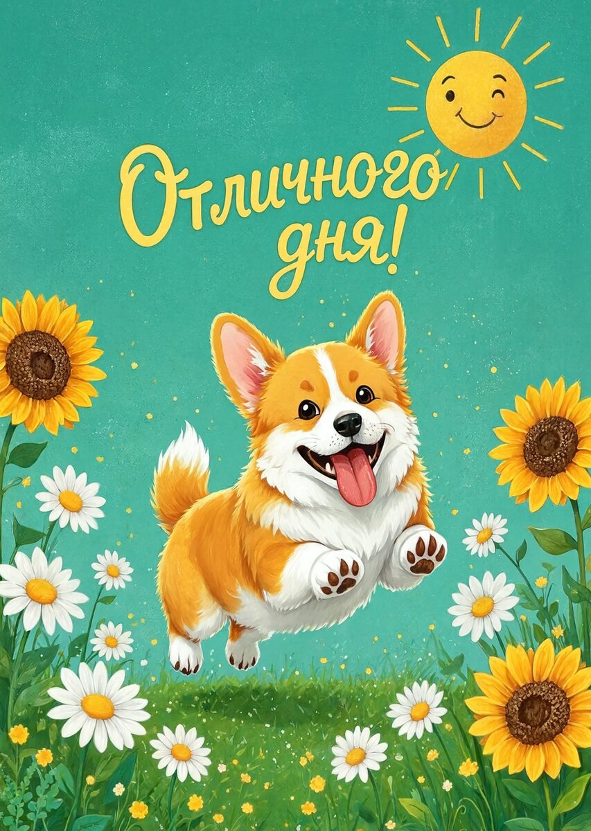 Открытка "Хорошего дня" #35