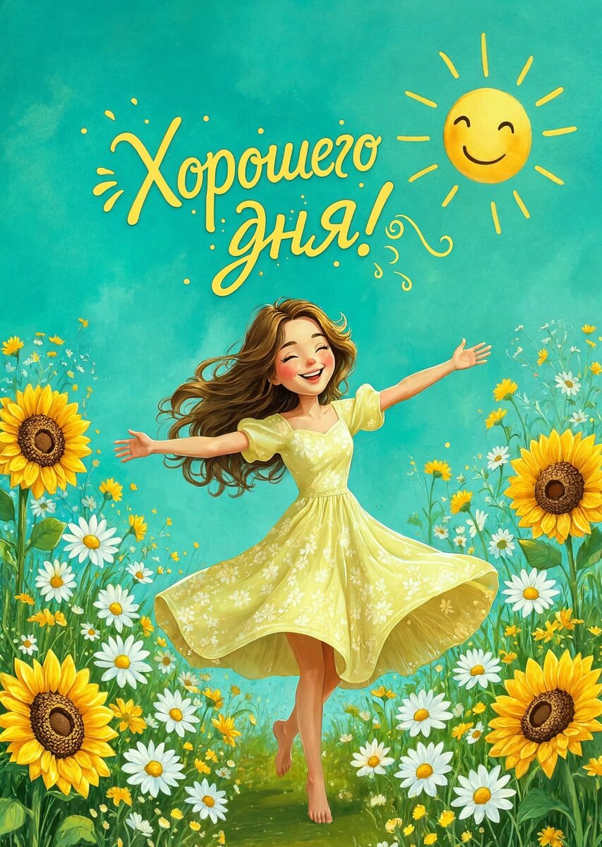 Открытка "Хорошего дня" #38