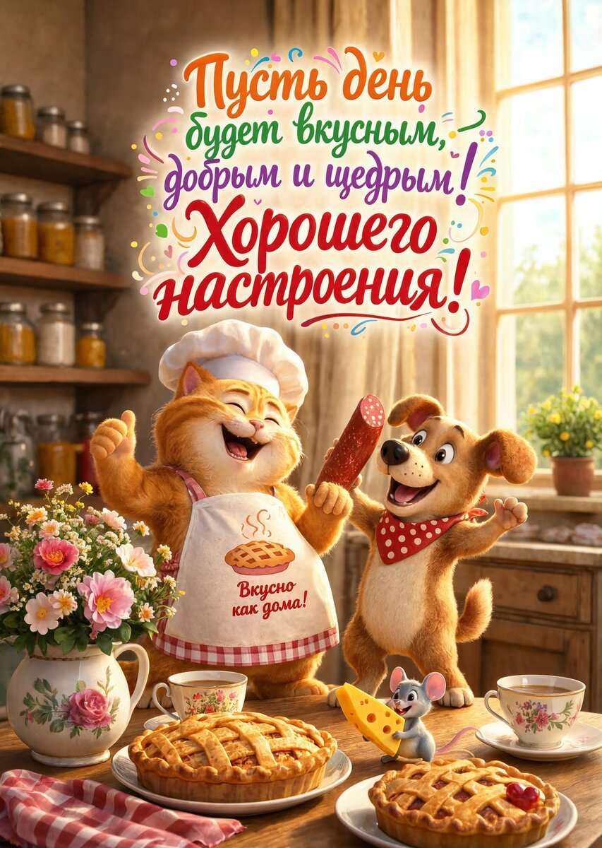 Открытка "Хорошего дня" #6