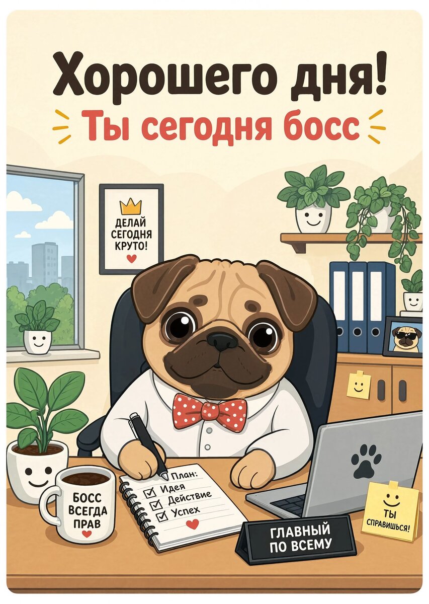 Открытка "Хорошего дня" #75