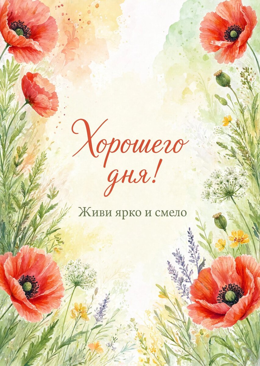Открытка "Хорошего дня" #78