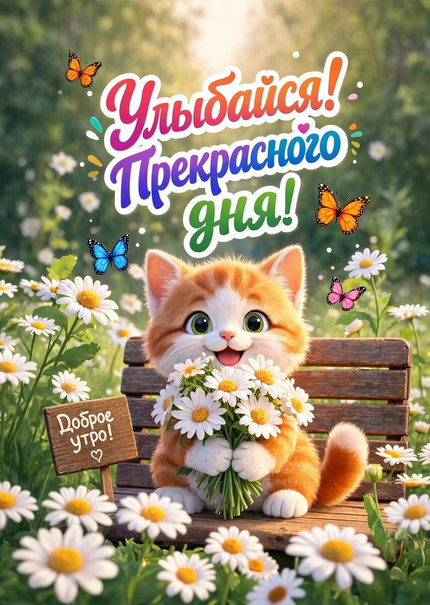 Открытка "Хорошего дня" #8