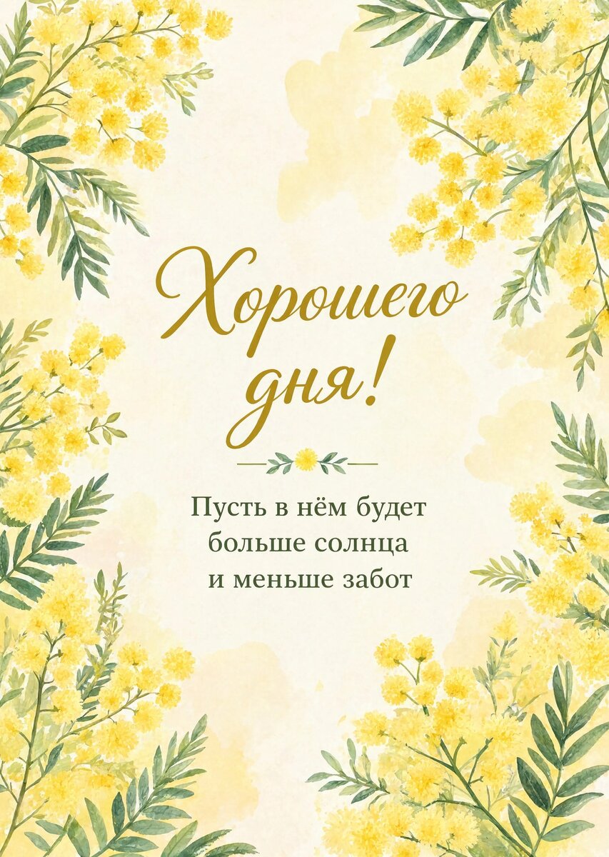 Открытка "Хорошего дня" #89
