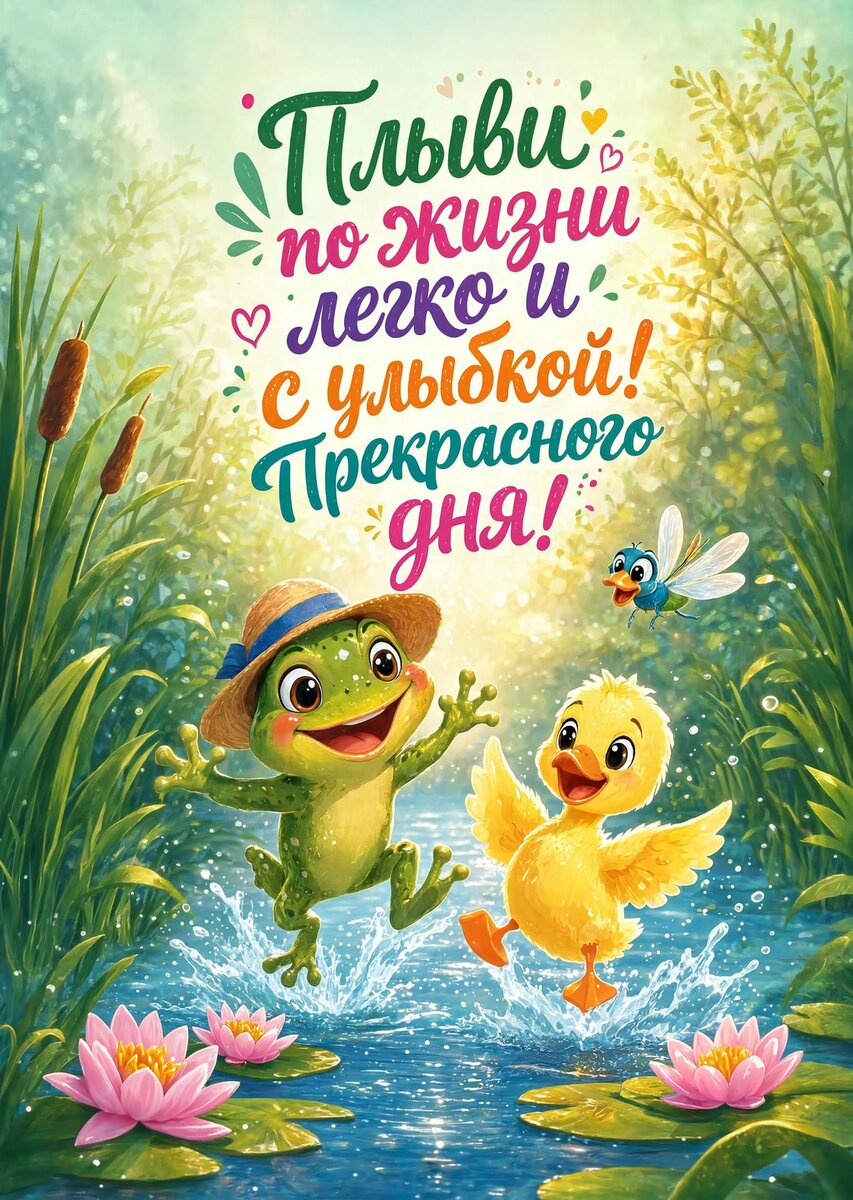 Открытка "Хорошего дня" #9