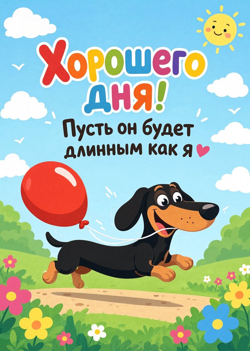 Открытка "Хорошего дня" #93