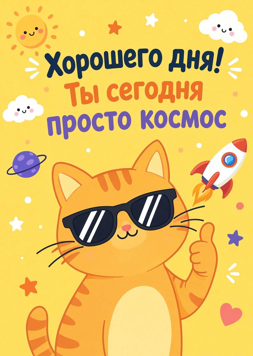 Открытка "Хорошего дня" #95