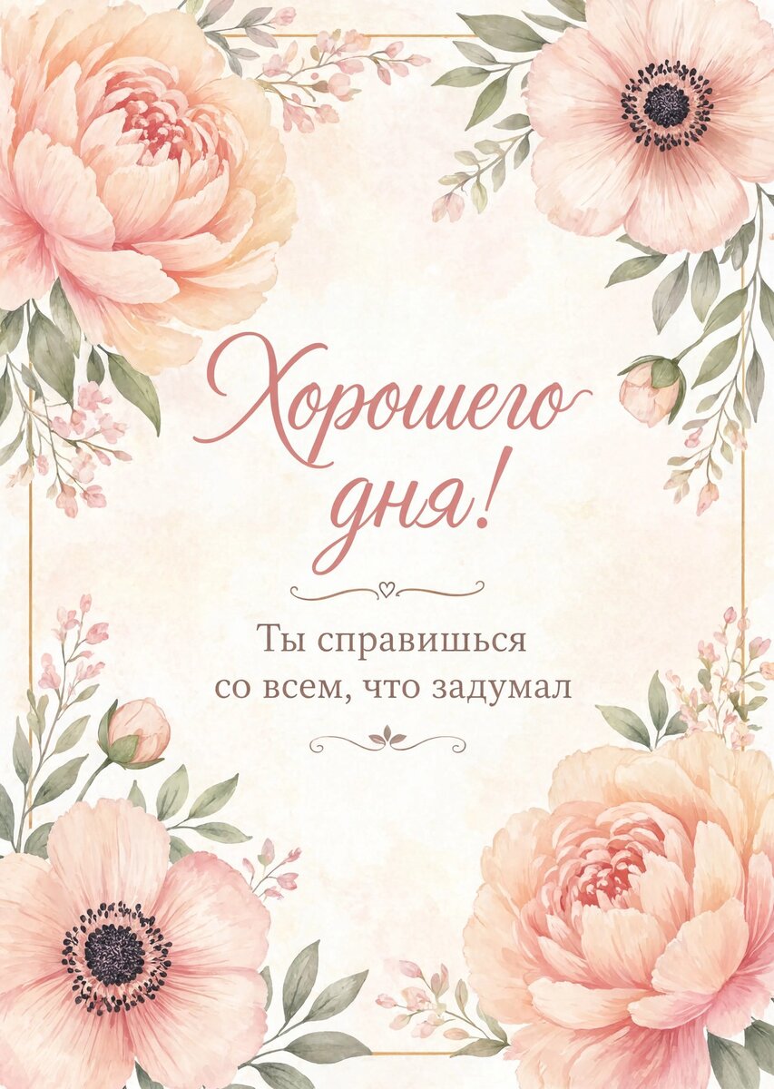 Открытка "Хорошего дня" #97