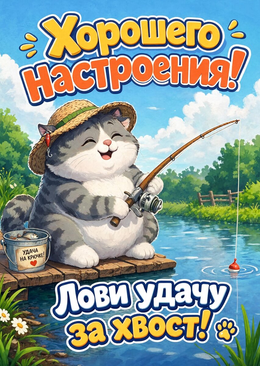 Открытка "Хорошего настроения" #1