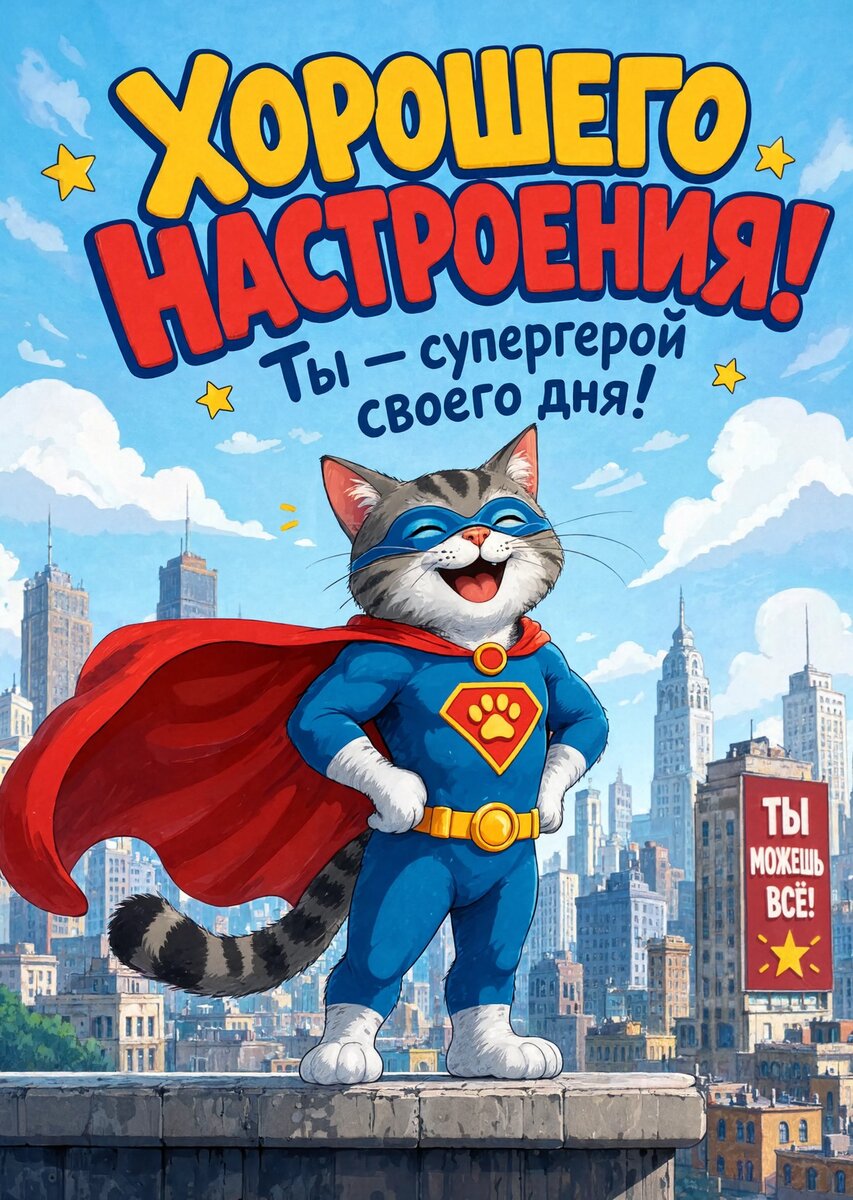 Открытка "Хорошего настроения" #12