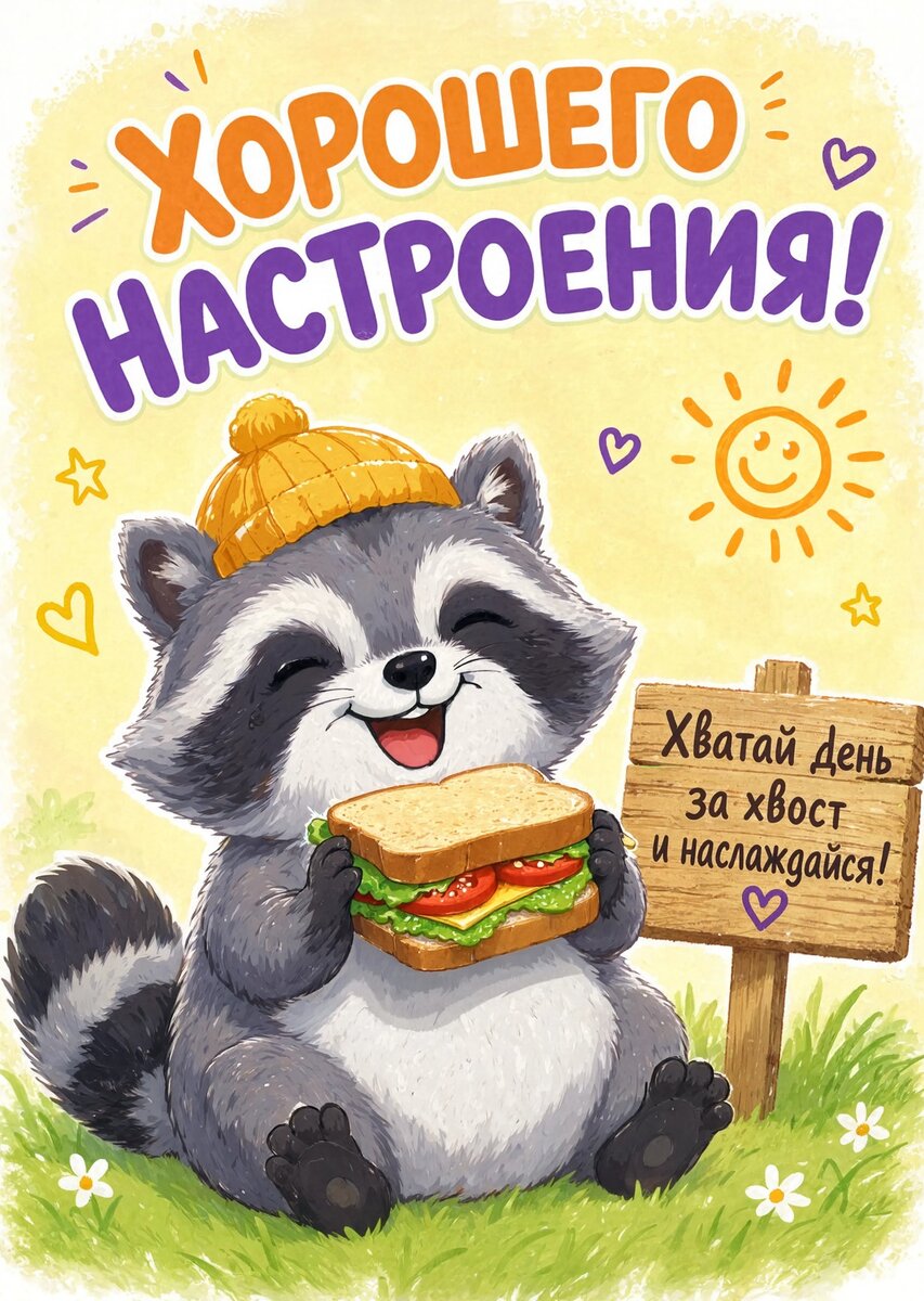 Открытка "Хорошего настроения" #14