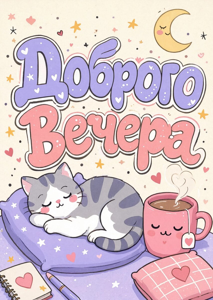 Открытка Хорошего Вечера #117